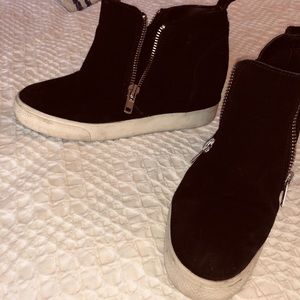 Steve Madden Wedge High Top Sneakers
